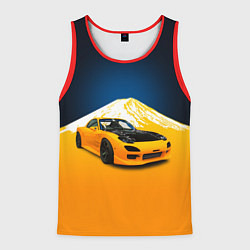 Мужская майка без рукавов Спортивный японский автомобиль