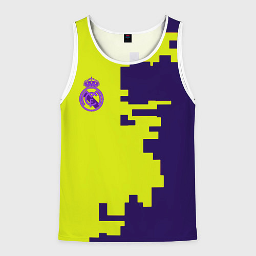 Мужская майка без рукавов Barcelona fc sport club / 3D-Белый – фото 1