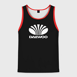 Мужская майка без рукавов Daewoo white logo