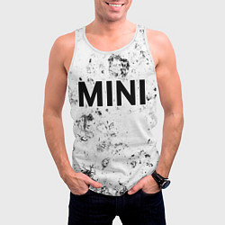 Майка-безрукавка мужская Mini dirty ice, цвет: 3D-белый — фото 2