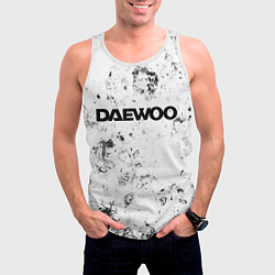 Майка-безрукавка мужская Daewoo dirty ice, цвет: 3D-белый — фото 2