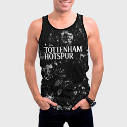 Майка-безрукавка мужская Tottenham black ice, цвет: 3D-черный — фото 2