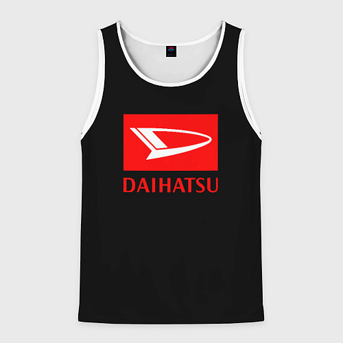 Мужская майка без рукавов Daihatsu / 3D-Белый – фото 1