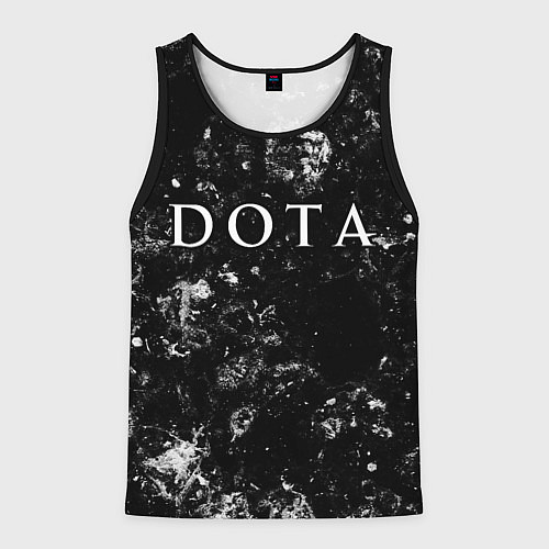 Мужская майка без рукавов Dota black ice / 3D-Черный – фото 1