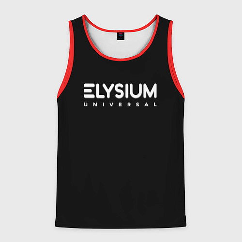 Мужская майка без рукавов Disco Elysium rpg / 3D-Красный – фото 1