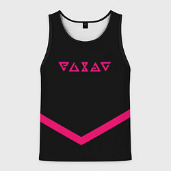 Мужская майка без рукавов Ведьмак символы