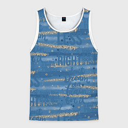 Мужская майка без рукавов Фитнес графика