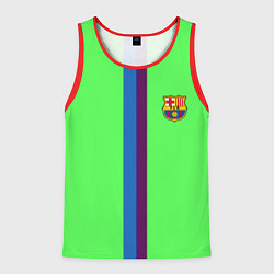 Майка-безрукавка мужская Barcelona fc sport line, цвет: 3D-красный