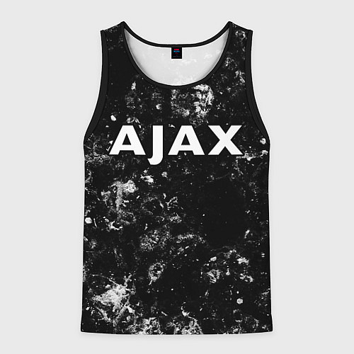 Мужская майка без рукавов Ajax black ice / 3D-Черный – фото 1