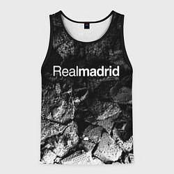 Мужская майка без рукавов Real Madrid black graphite