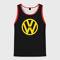 Мужская майка без рукавов Volkswagen logo yellow