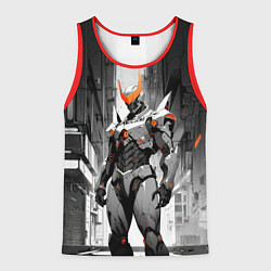 Мужская майка без рукавов Боевой мощный робот