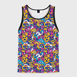 Мужская майка без рукавов Привидения весёлые