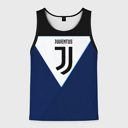 Майка-безрукавка мужская Juventus sport geometry color, цвет: 3D-черный