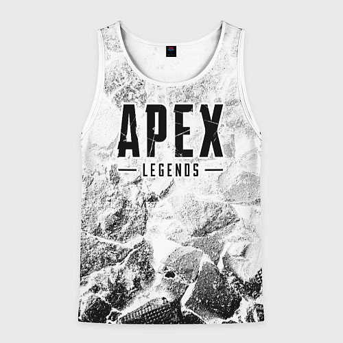 Мужская майка без рукавов Apex Legends white graphite / 3D-Белый – фото 1