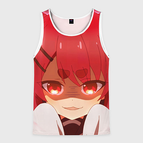 Мужская майка без рукавов Моя подруга олениха Нокотан Нэко Нэкоямада / 3D-Белый – фото 1