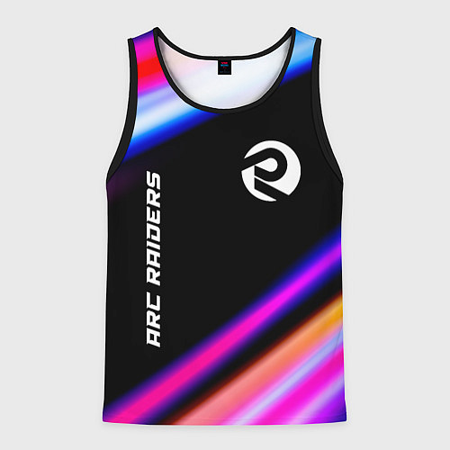 Мужская майка без рукавов ARC Raiders speed game lights / 3D-Черный – фото 1