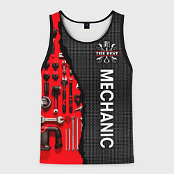 Мужская майка без рукавов Лучший механик