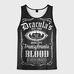 Мужская майка без рукавов Дракула - качественная кровь