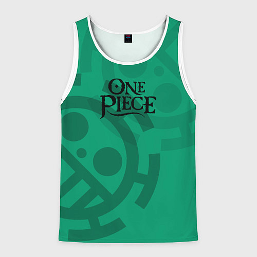 Мужская майка без рукавов One Piece Zoro Roronoa / 3D-Белый – фото 1