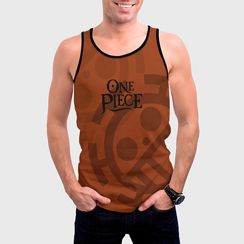 Мужская майка без рукавов One Piece Usopp / 3D-Черный – фото 3