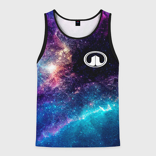 Мужская майка без рукавов Great Wall space auto / 3D-Черный – фото 1