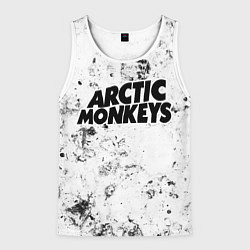Майка-безрукавка мужская Arctic Monkeys dirty ice, цвет: 3D-белый
