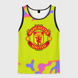 Мужская майка без рукавов Манчестер Юнайтед камуфляж