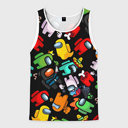 Майка-безрукавка мужская Персонажи игры Амонгас, цвет: 3D-белый