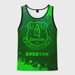 Майка-безрукавка мужская Everton - green gradient, цвет: 3D-черный