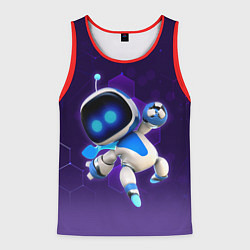 Майка-безрукавка мужская Mascot - Astro Bot, цвет: 3D-красный