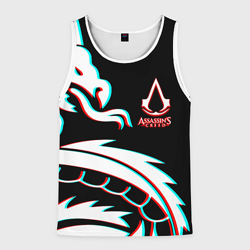 Мужская майка без рукавов Assassins Creed Shadows game / 3D-Белый – фото 1