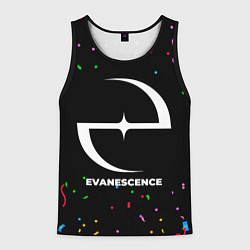 Мужская майка без рукавов Evanescence конфети
