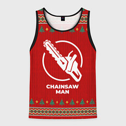 Мужская майка без рукавов Chainsaw Man new year
