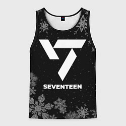 Мужская майка без рукавов Снежный Seventeen