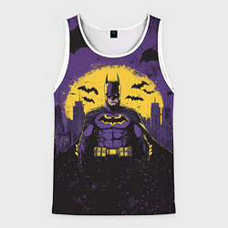 Майка-безрукавка мужская Batman, цвет: 3D-белый