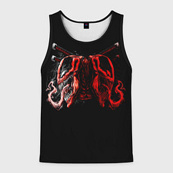 Майка-безрукавка мужская Double Deadpool, цвет: 3D-черный