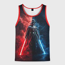 Мужская майка без рукавов Дарт Вейдер - две стороны силы