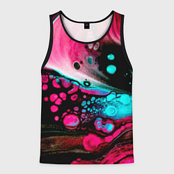 Мужская майка без рукавов Краски градиента