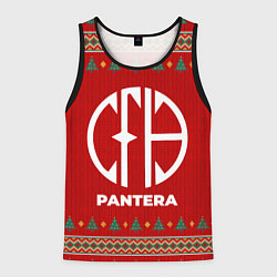 Мужская майка без рукавов Pantera new year