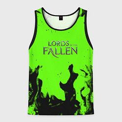 Мужская майка без рукавов Lord of the fallen flame