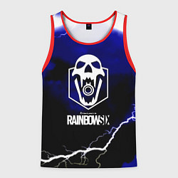 Мужская майка без рукавов Rainbow six storm