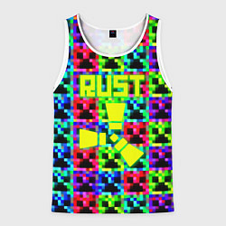 Мужская майка без рукавов Minecraft x rust