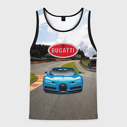 Мужская майка без рукавов Bugatti - motorsport racing route