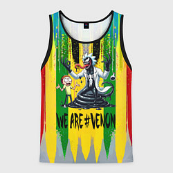 Мужская майка без рукавов We are Venom - Morty and Rick fantasy