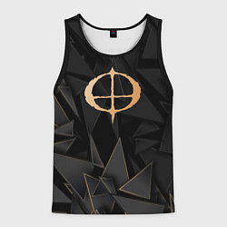 Мужская майка без рукавов Ozzy Osbourne golden poly