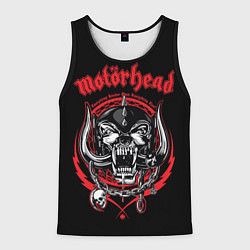 Мужская майка без рукавов Motorhead skull