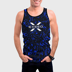 Майка-безрукавка мужская Exeed blue energy, цвет: 3D-черный — фото 2