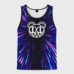 Мужская майка без рукавов Radiohead neon energy