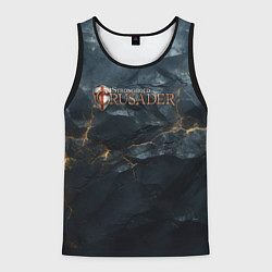 Мужская майка без рукавов Stronghold сrusader крестовый шторм